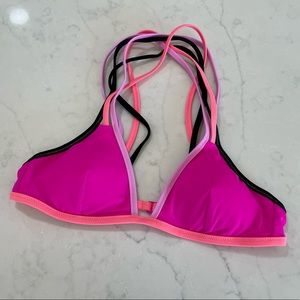 Like New VS Cross-Back Bikini Top